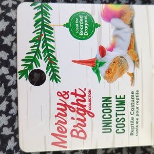 Merry & Bright Unicorn Unicorn Reptile Costume New